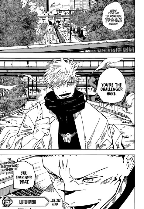 Jujutsu Kaisen Chapter 223